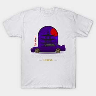 JDM Legend Purple Skyline GTR R32 T-Shirt